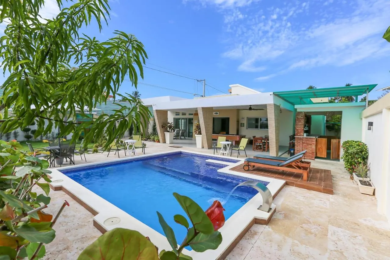 Villa Alida Nagua Pool Beach Dailymaid & Bbq Matancitas